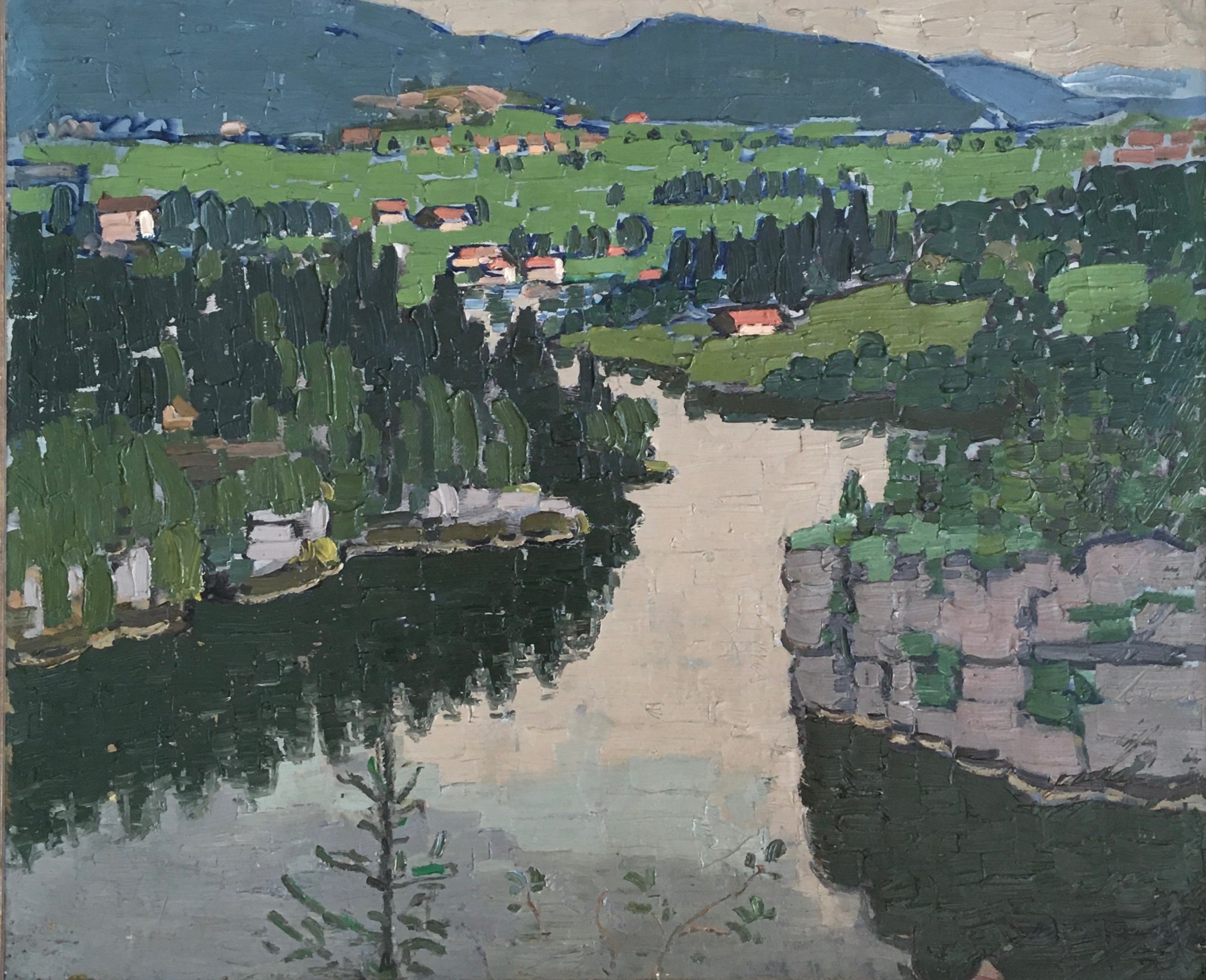 Octave Matthey, Doubs aux Pargots Octave Matthey, Doubs aux Pargots