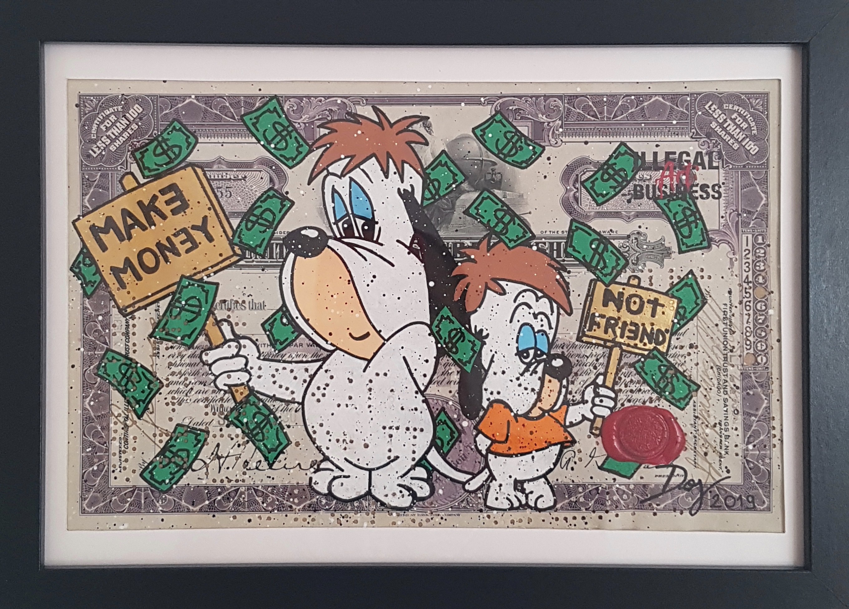 Illegalartbusiness, Droopy Make Money Not Friend Illegalartbusiness, Droopy Make Money Not Friend