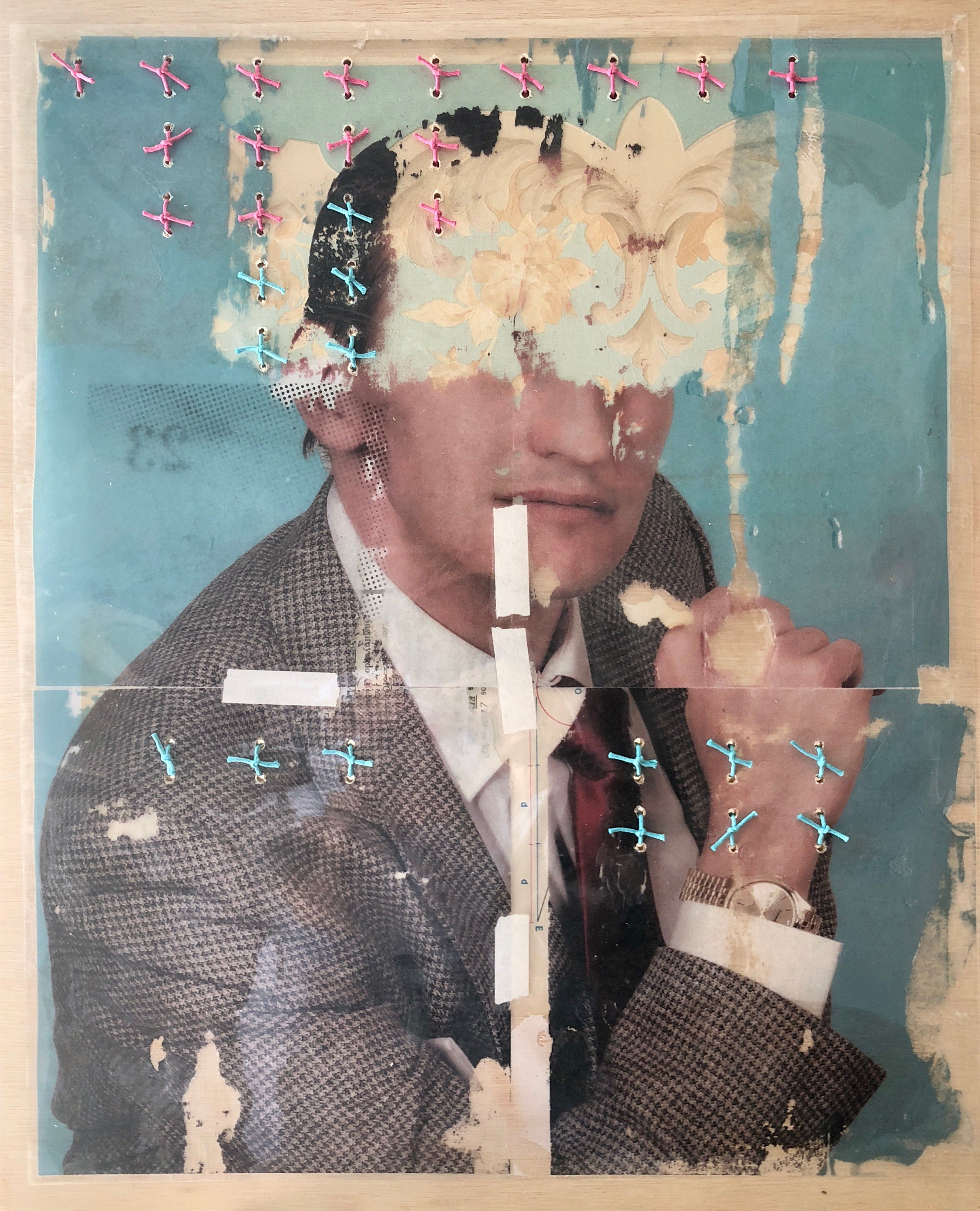 Roberto Fonfria, Untitled, mix media Roberto Fonfria, Untitled, mix media