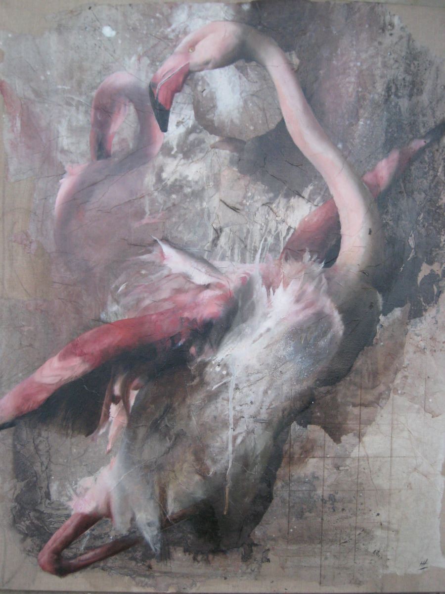 Hélène Legrand, Flamants roses Hélène Legrand, Flamants roses