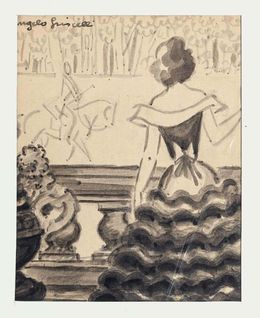 Dessin, The Competition, Angelo Griscelli