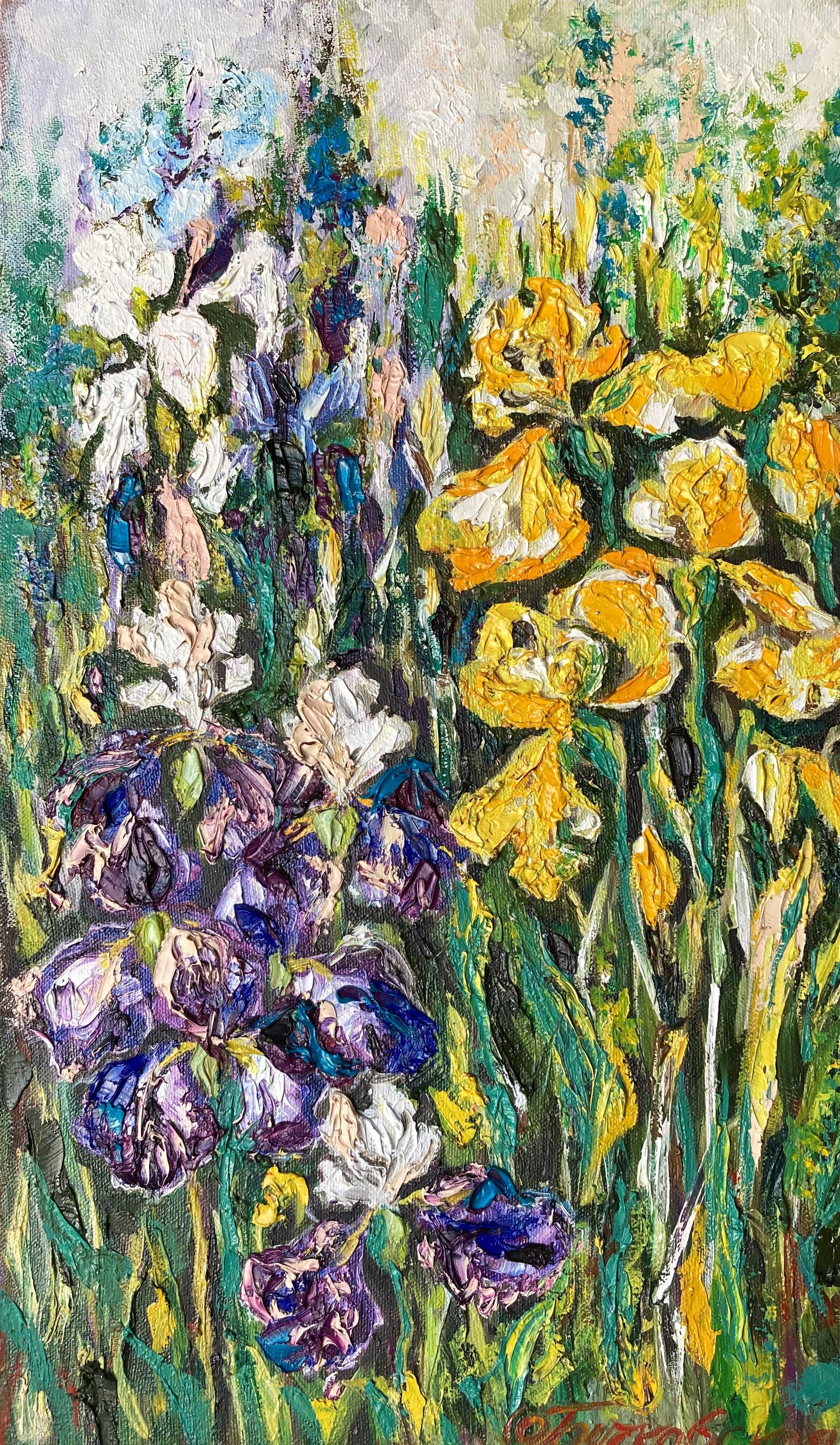 Olga Buchkovska, Irises Olga Buchkovska, Irises