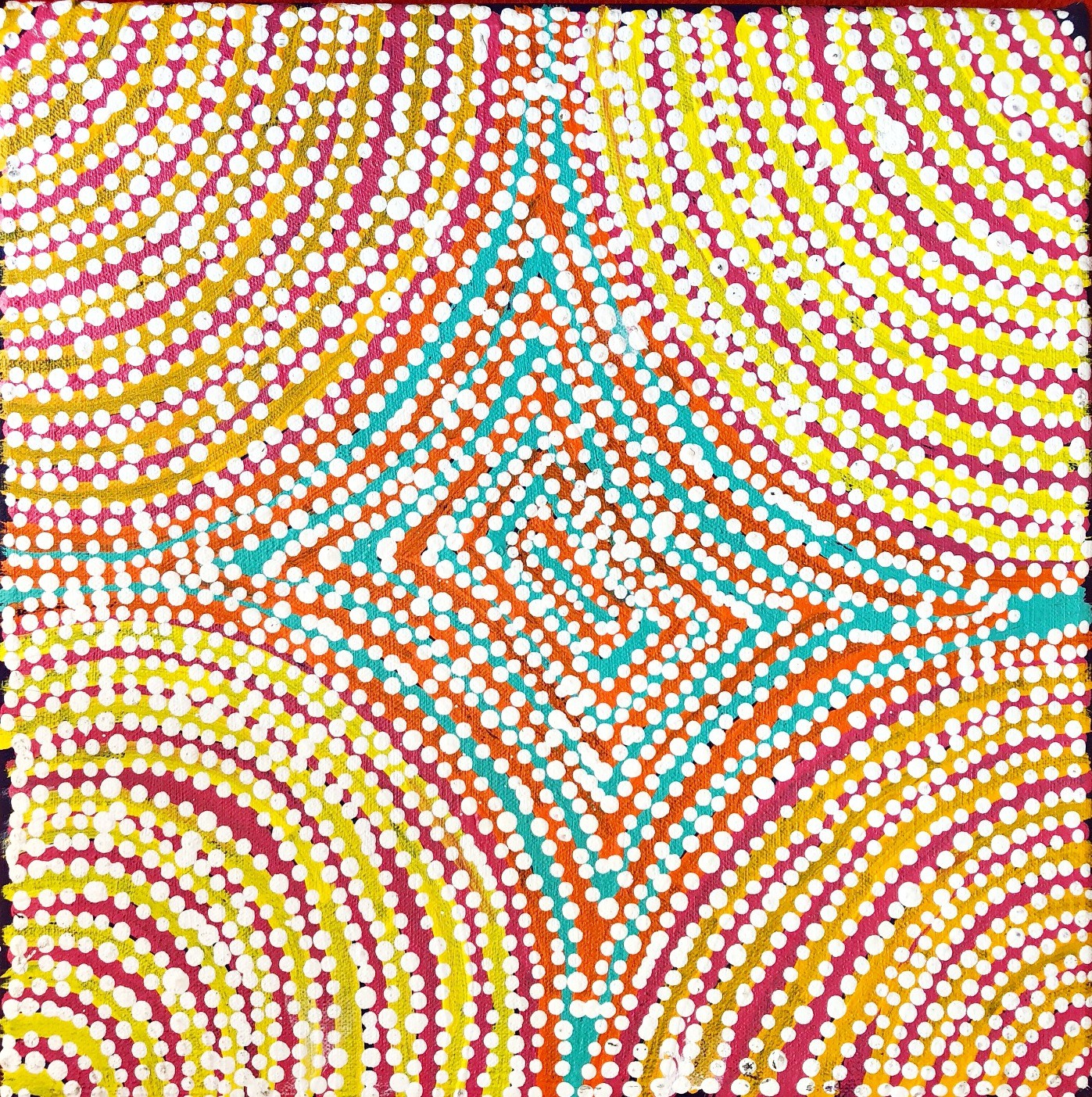 Glenys Napanangka Brown, Ngurlu Jukurrpa (Native Seeds Dreaming) Glenys Napanangka Brown, Ngurlu Jukurrpa (Native Seeds Dreaming)