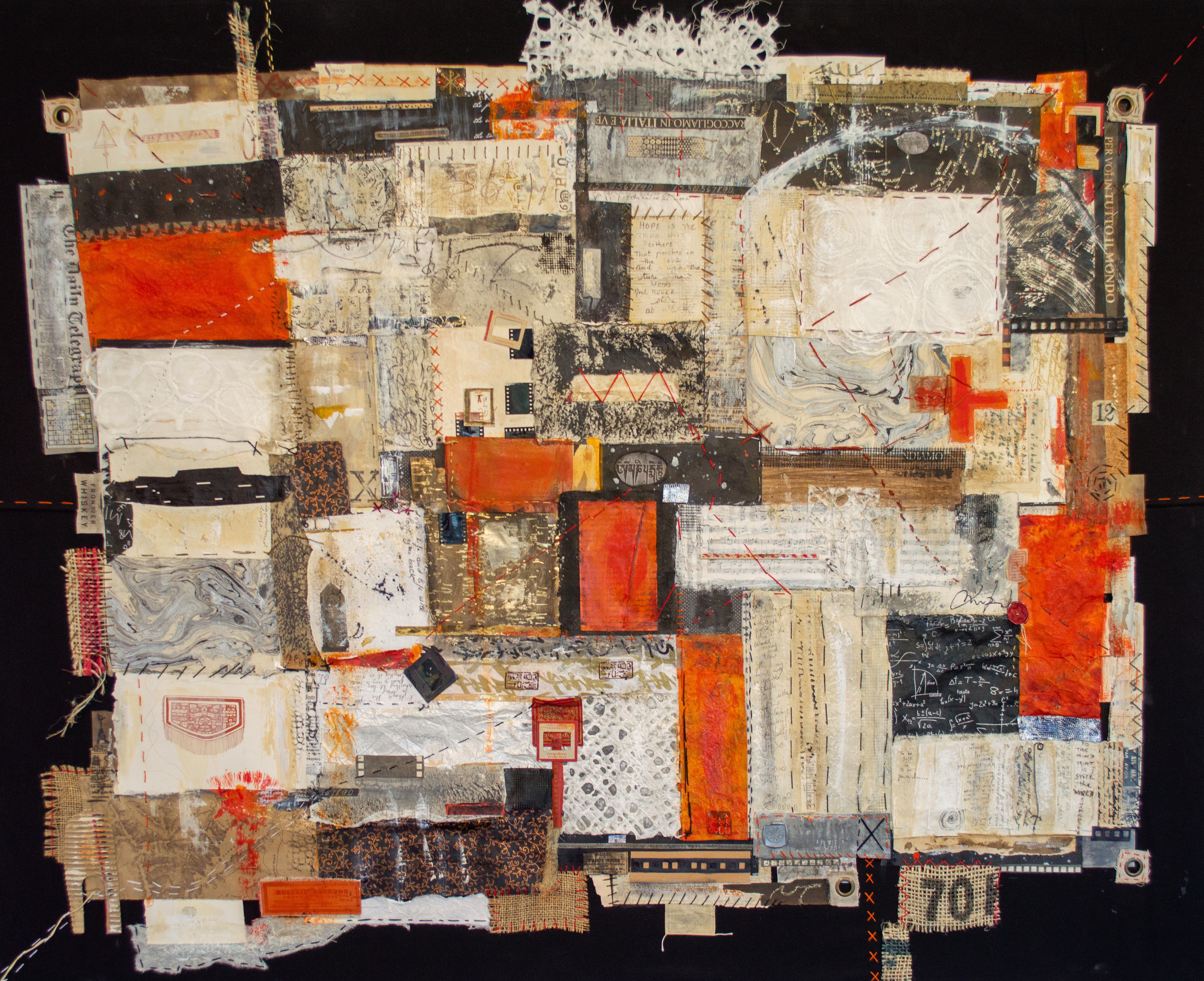 Claudia Labin, Stitched in unity Claudia Labin, Stitched in unity