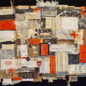 Gemälde, Stitched in unity, Claudia Labin