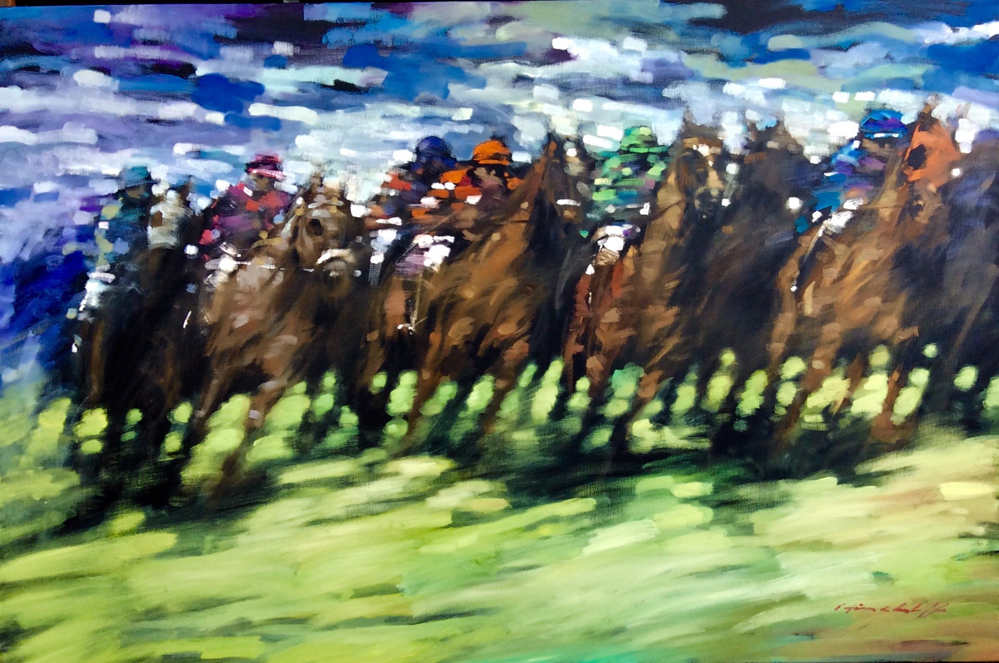 David Hinchliffe, At the Turn Ascot David Hinchliffe, At the Turn Ascot