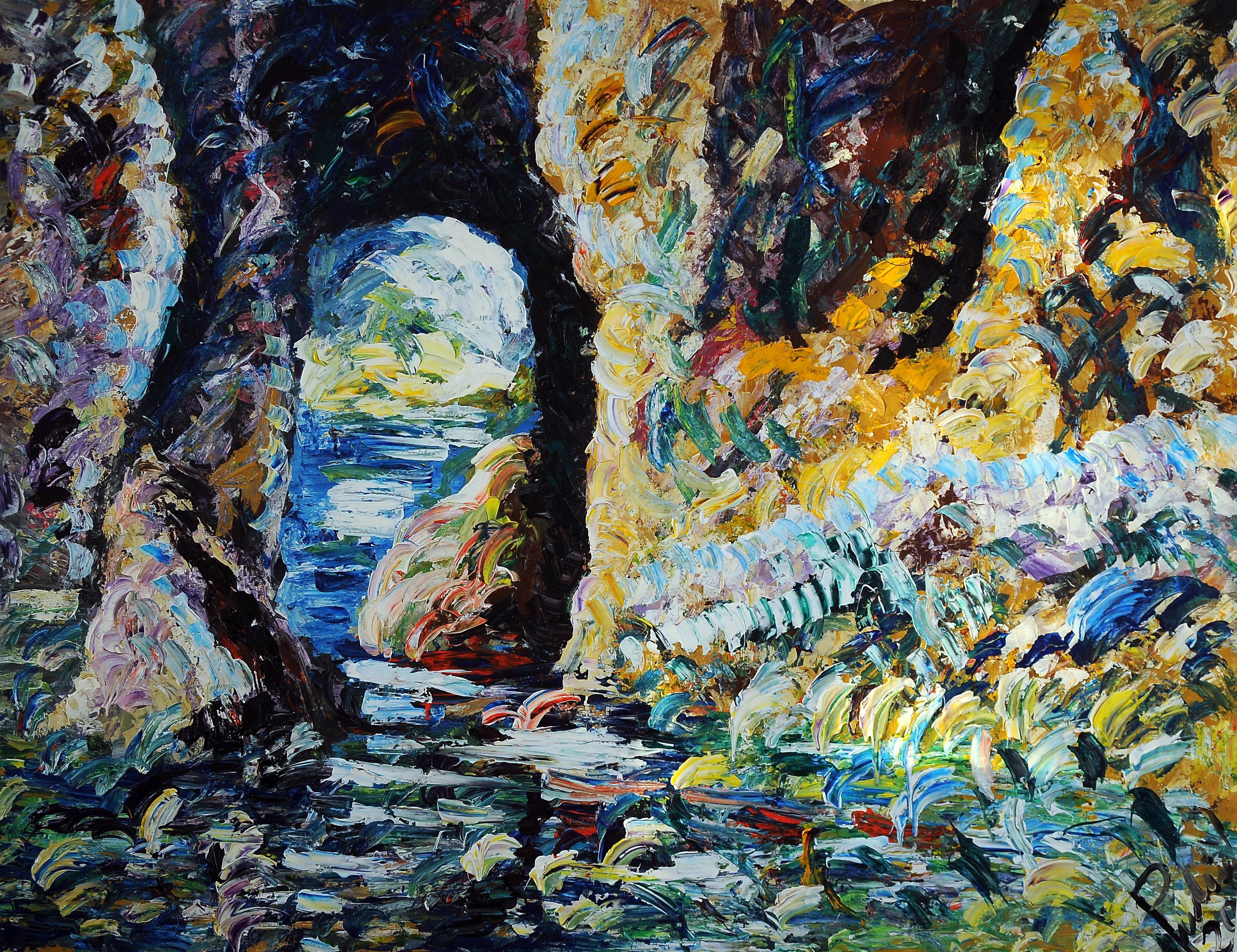 Antonino Puliafico, La grotta Antonino Puliafico, La grotta