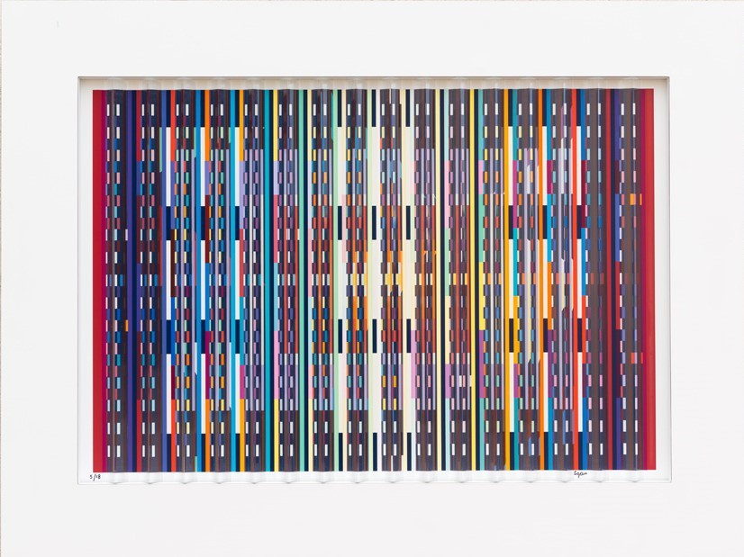 Yaacov Agam, Prismograph Fascination Yaacov Agam, Prismograph Fascination
