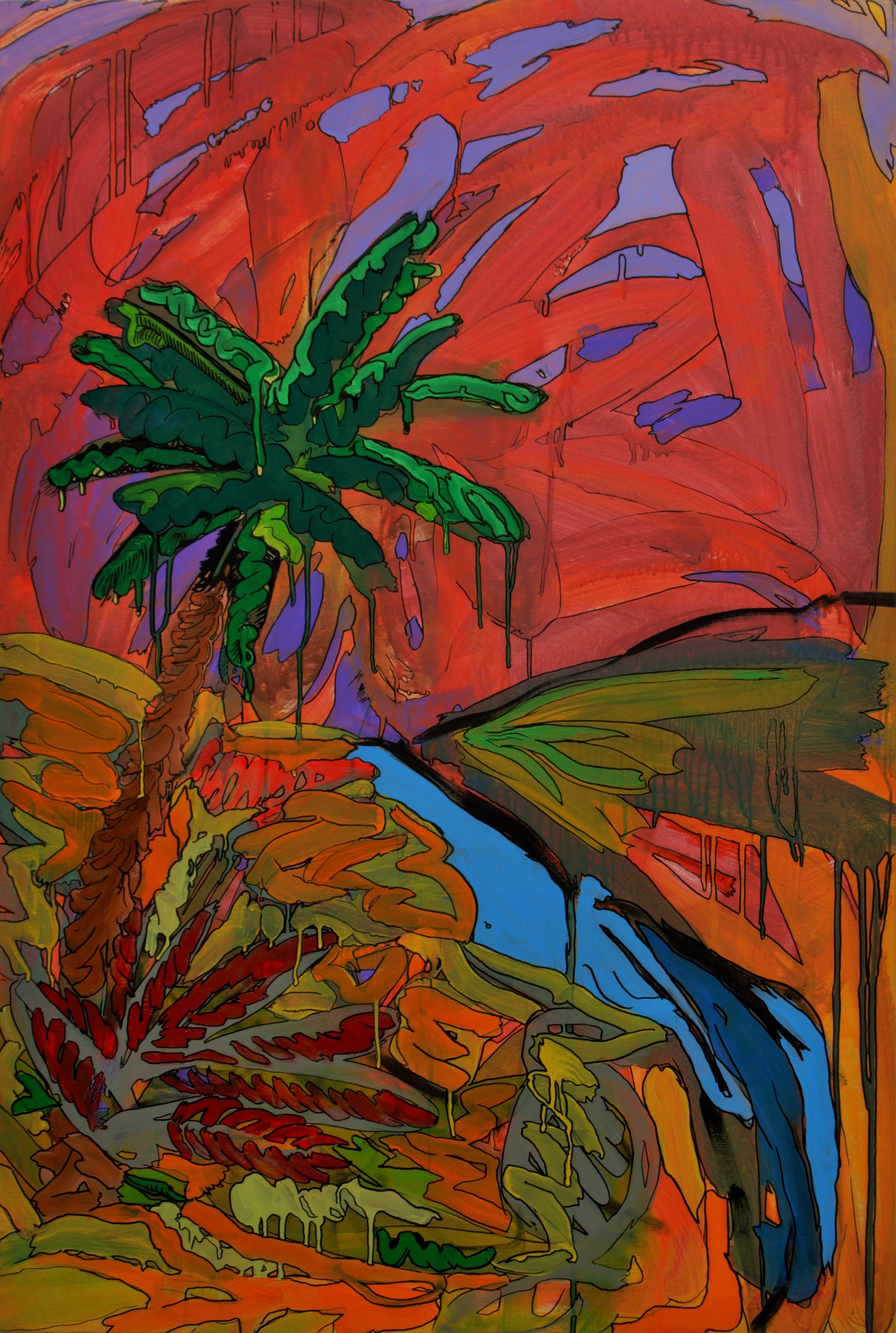 Baptiste Laurent, Palmera oasis Baptiste Laurent, Palmera oasis