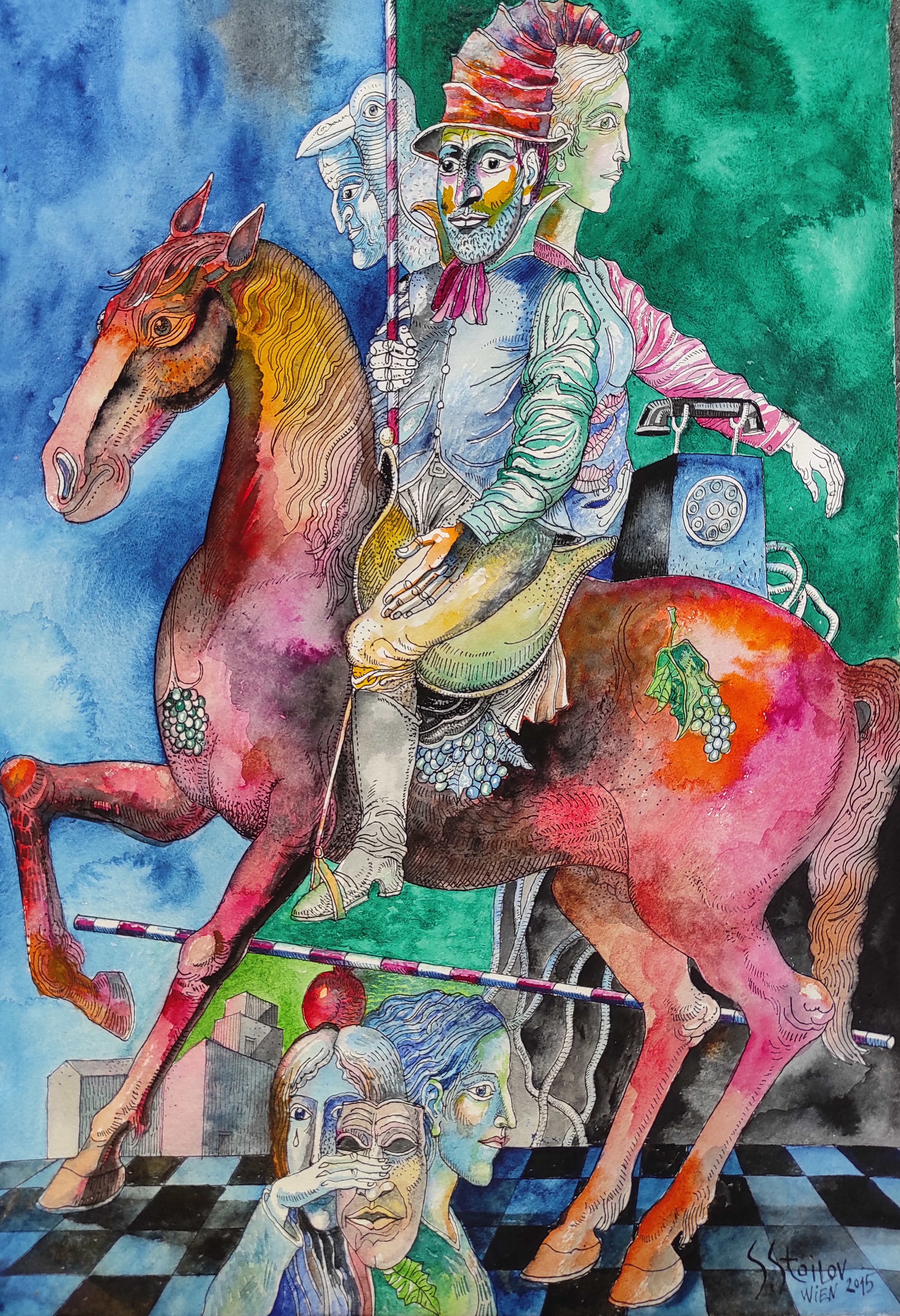 Stoimen Stoilov, Horseman from childhood Stoimen Stoilov, Horseman from childhood