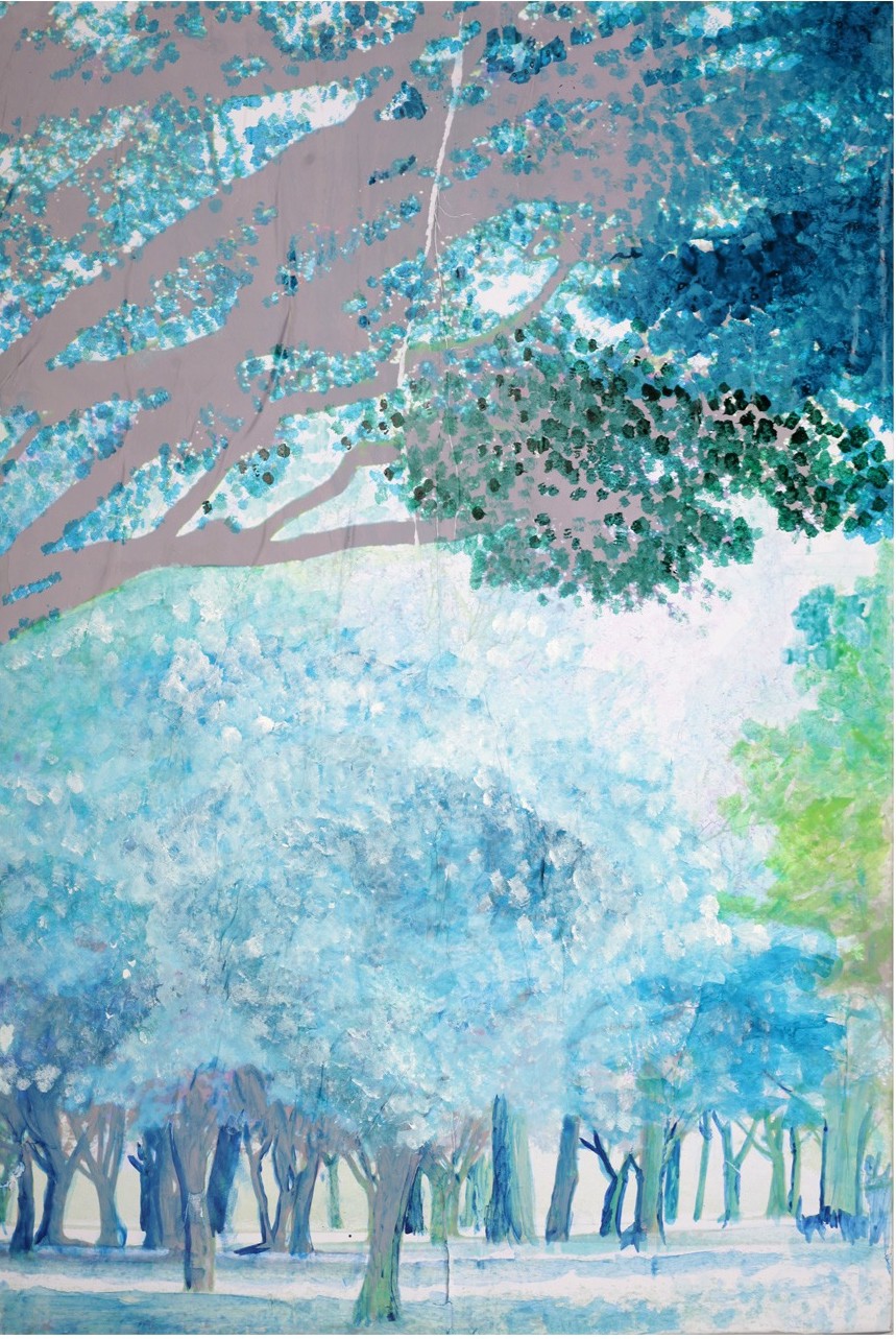 Benoit Ruff, Promenade dans la foret bleu Benoit Ruff, Promenade dans la foret bleu