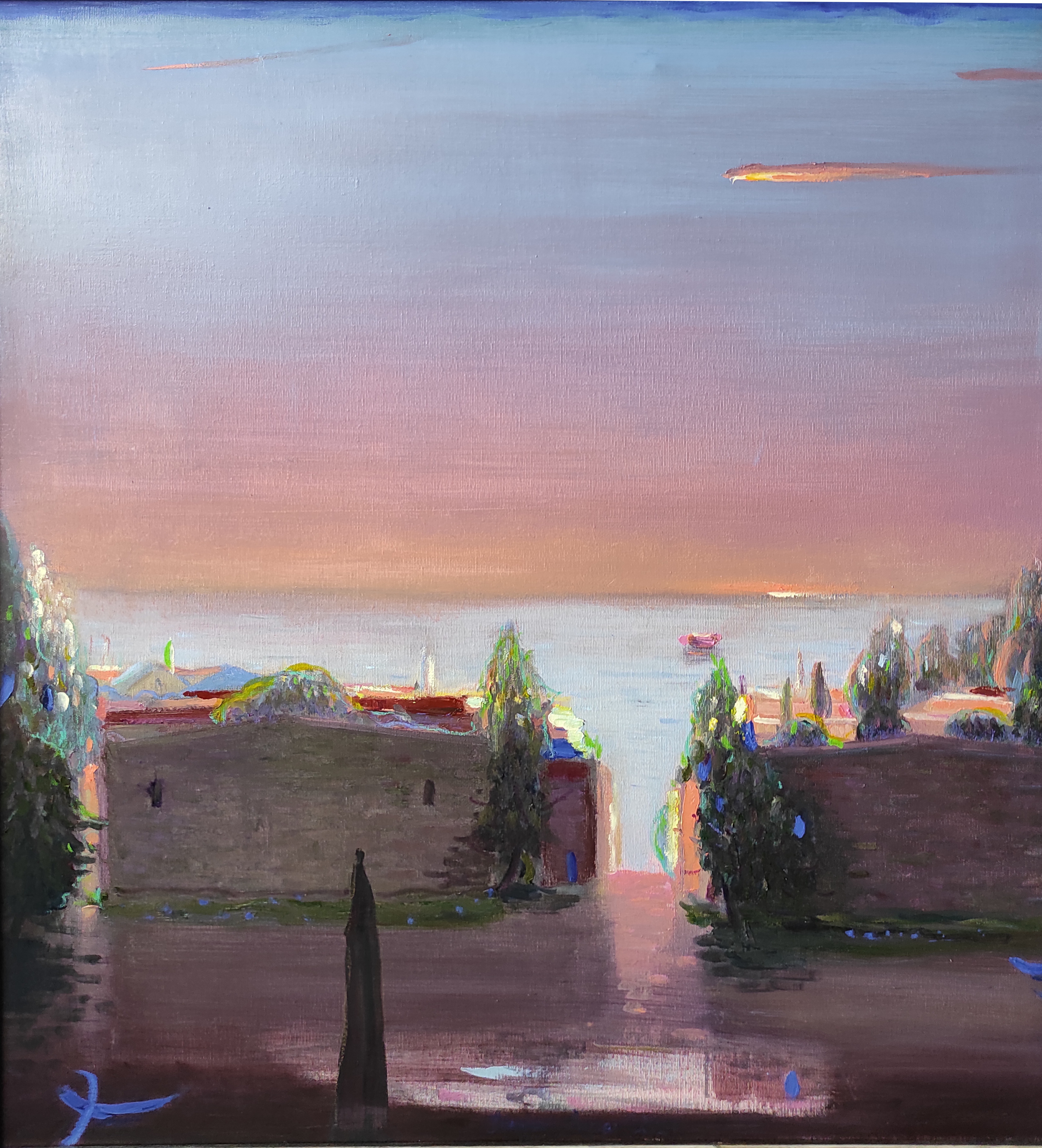Dolores Dilova, Sunset after summer Dolores Dilova, Sunset after summer