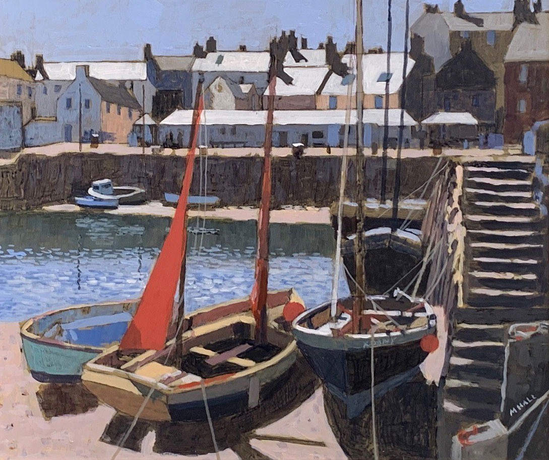 Mike Hall, Portsoy Harbour Mike Hall, Portsoy Harbour