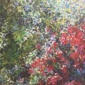 Gemälde, Divine Garden, Viktoria Ganhao