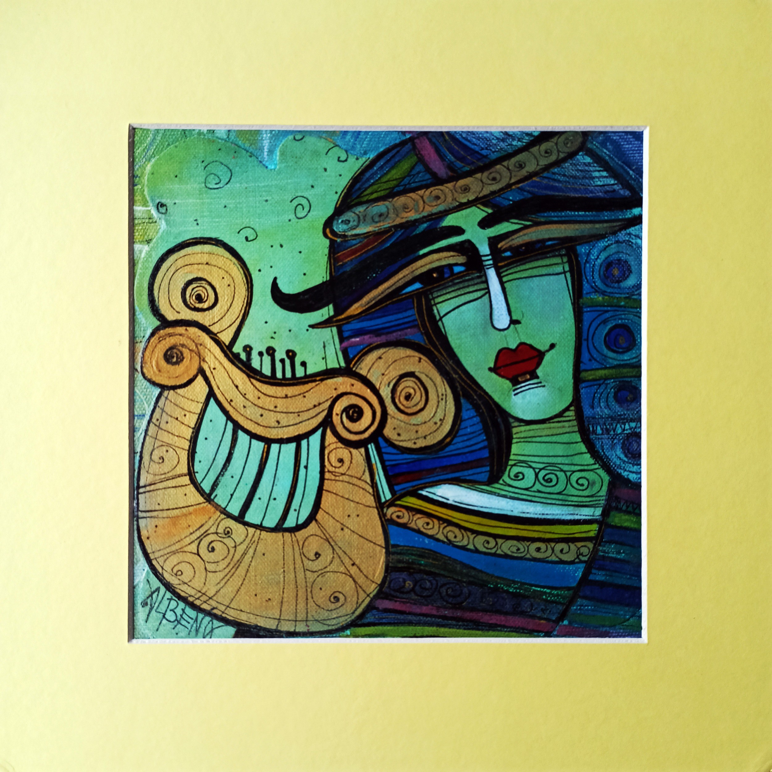 Albena Vatcheva, La lyre Albena Vatcheva, La lyre