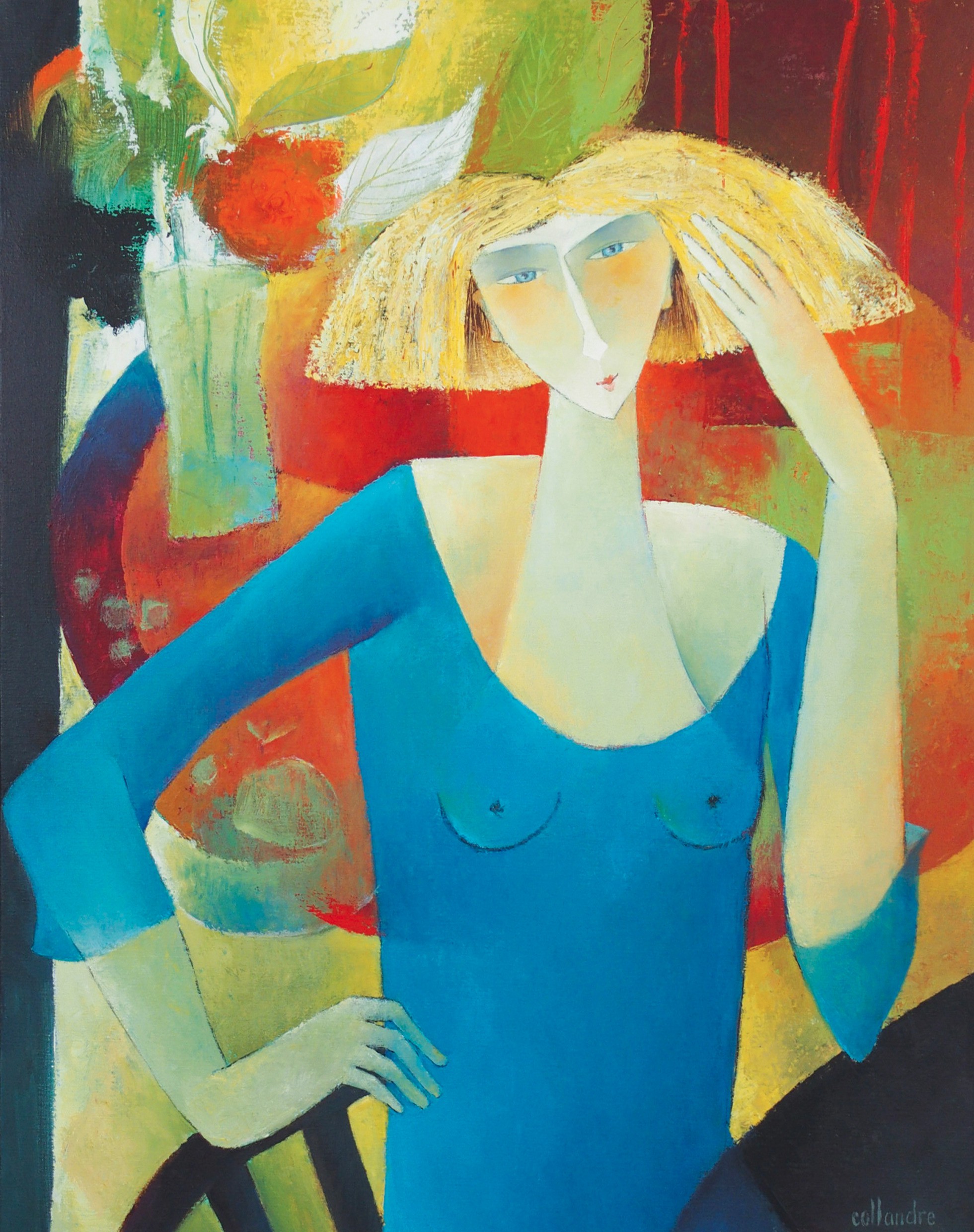 Françoise Collandre, Pensive Françoise Collandre, Pensive