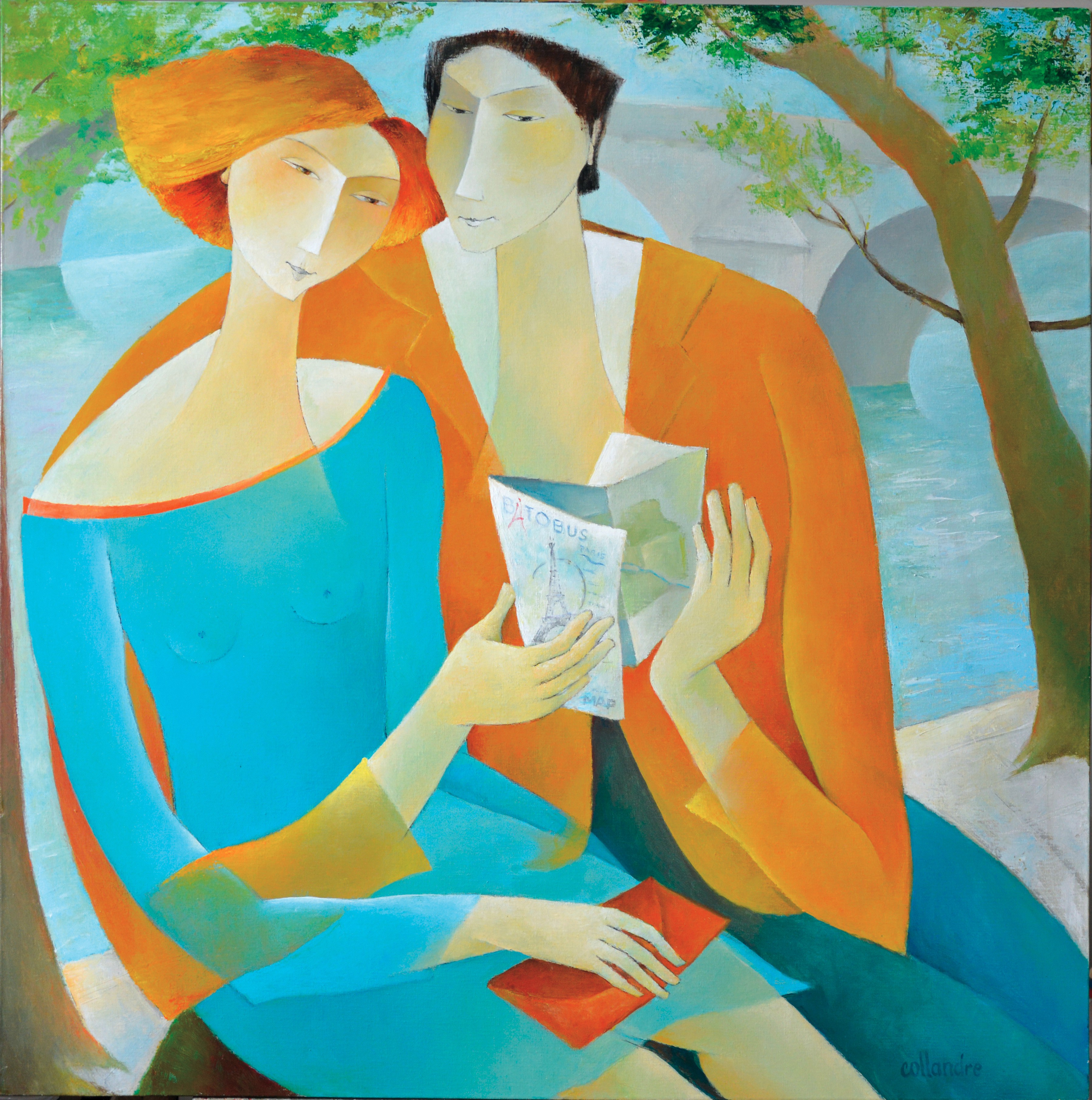 Françoise Collandre, Bords de Seine Françoise Collandre, Bords de Seine