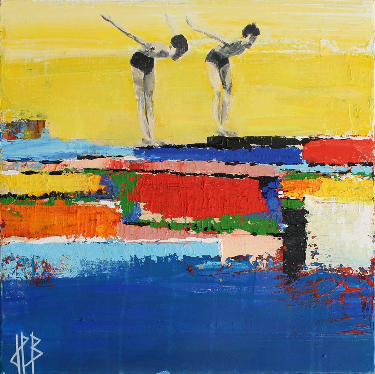 Jean-Philippe Berger, Le plongeon Jean-Philippe Berger, Le plongeon
