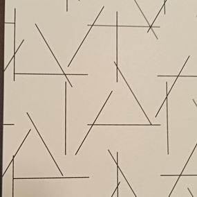 François Morellet, Intersecting Lines - Plate 2 François Morellet, Intersecting Lines - Plate 2