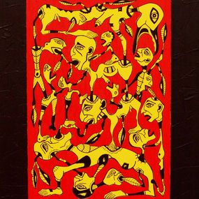 Gemälde, Anthrophages III, Kej
