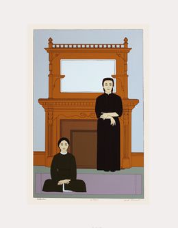 Print, Reflection, Will Barnet