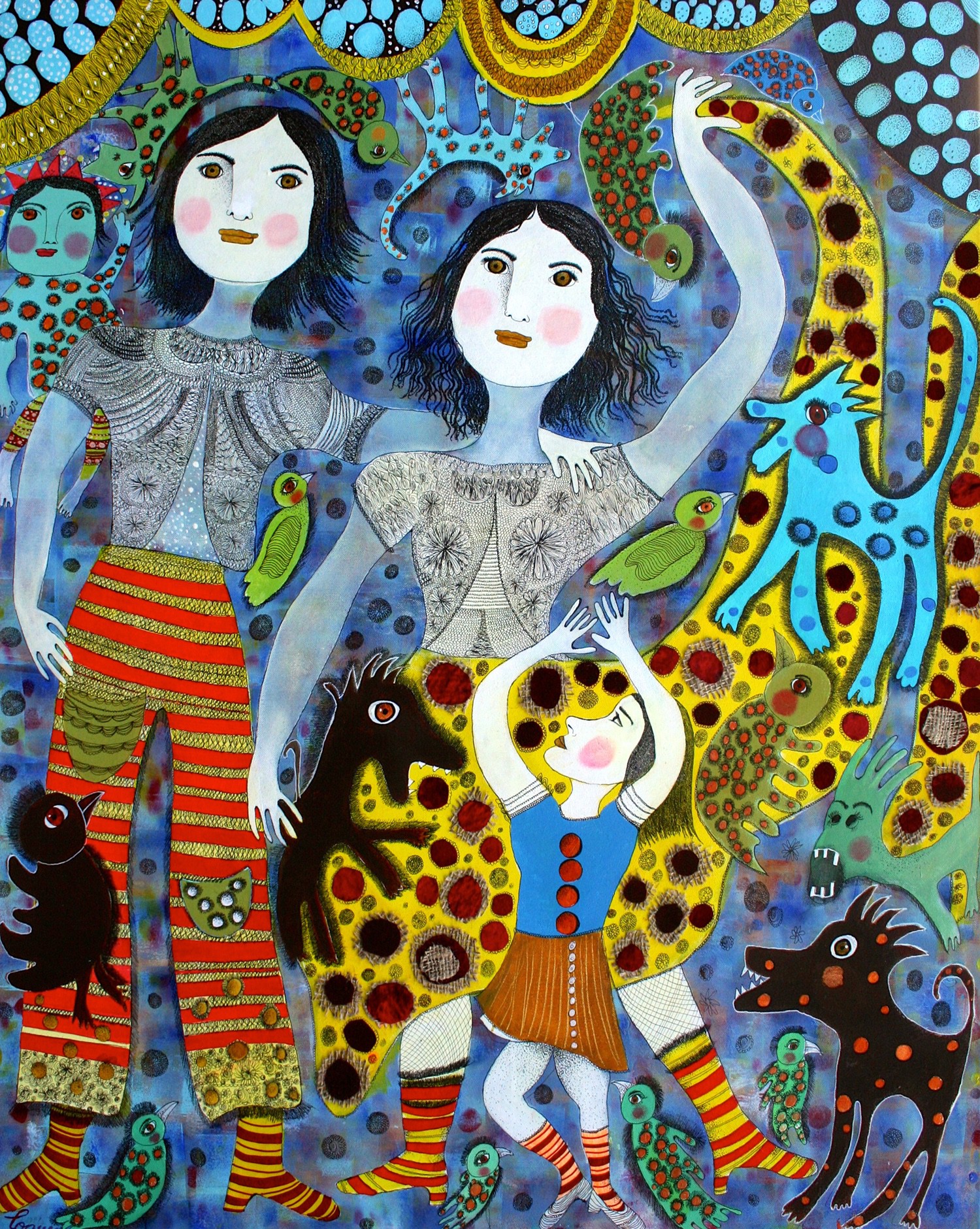 Claudine Loquen, Esmeralda Danse avec les Loups Claudine Loquen, Esmeralda Danse avec les Loups