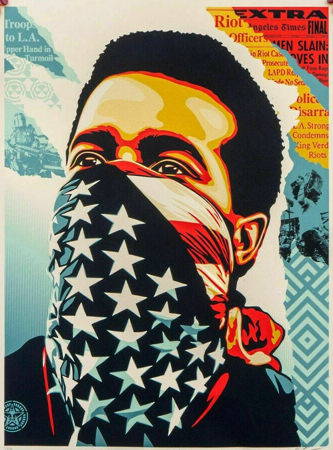Shepard Fairey (Obey), American rage Shepard Fairey (Obey), American rage