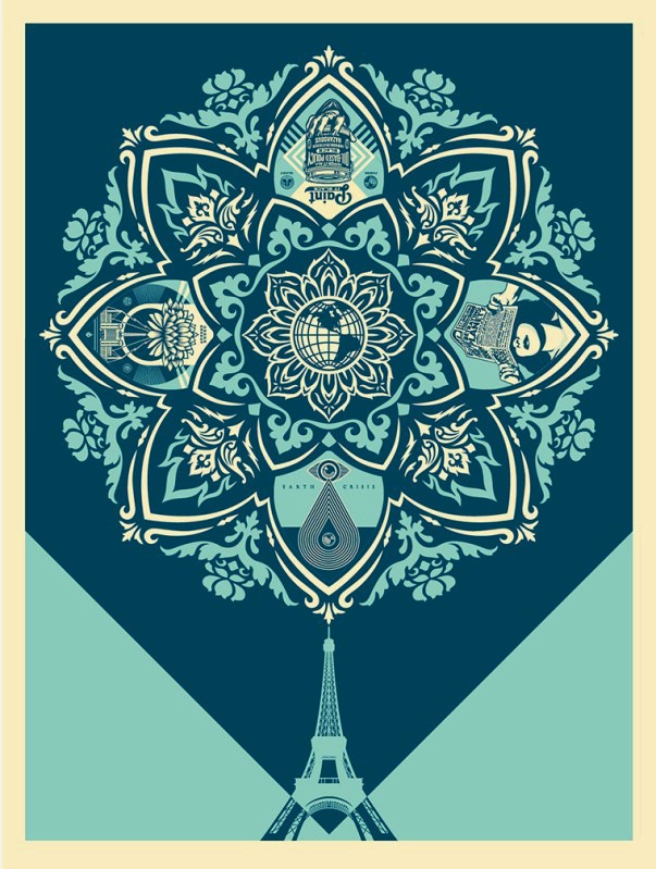 Shepard Fairey (Obey), Delicate balance 1 Shepard Fairey (Obey), Delicate balance 1
