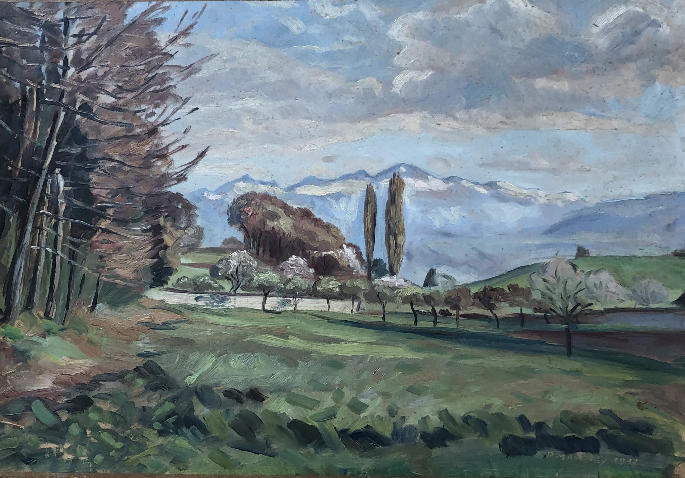 Paul Mathey, Campagne genevoise Paul Mathey, Campagne genevoise