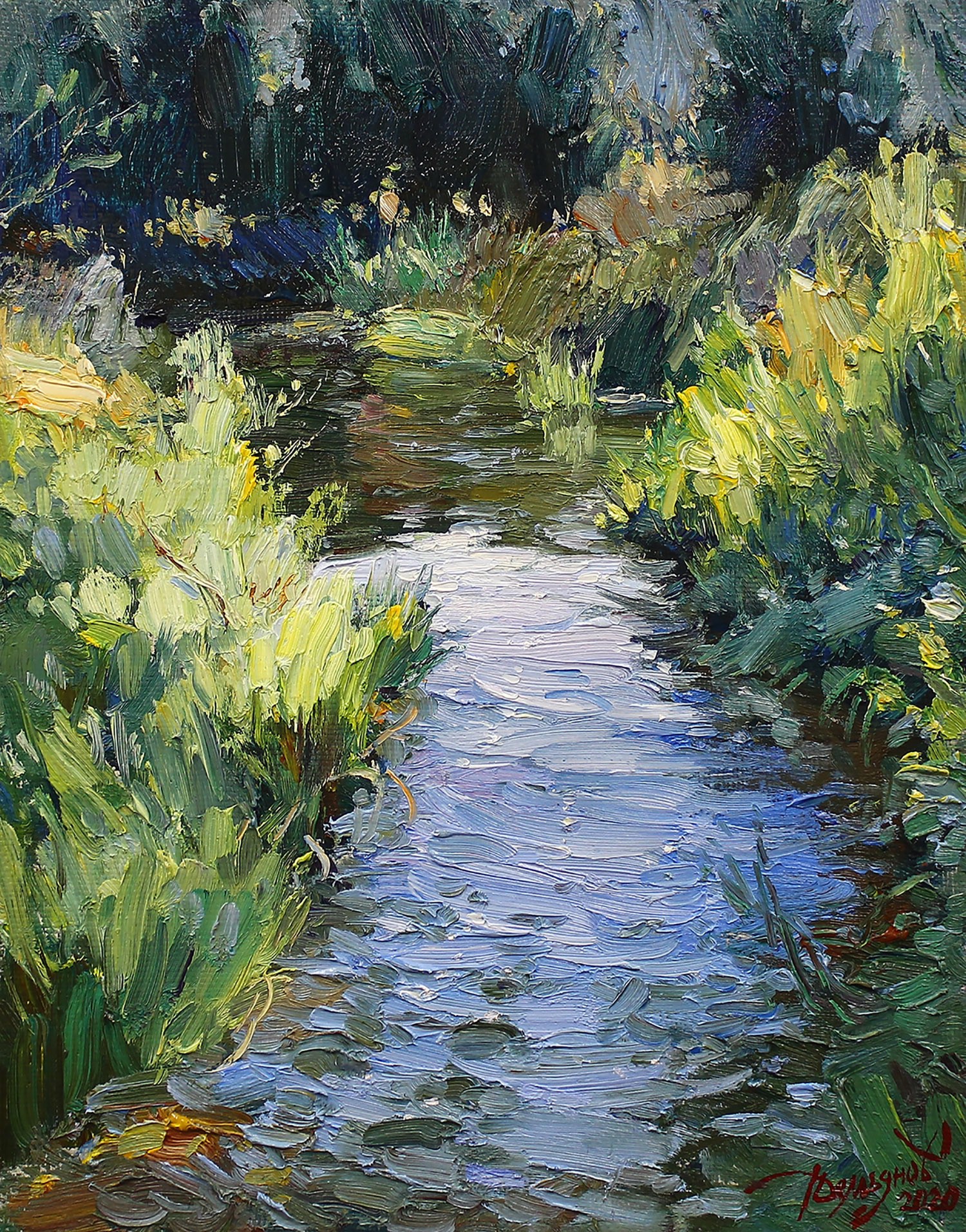 Yuriy Demiyanov, Ciel dans la Rivière Yuriy Demiyanov, Ciel dans la Rivière