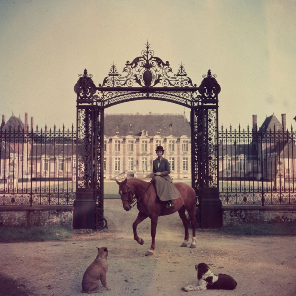 Slim Aarons, Equestrian Entrance 1957 Slim Aarons, Equestrian Entrance 1957