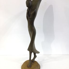 Sculpture, Sans titre (femme fleur), Salfo Dermé (Yabré)