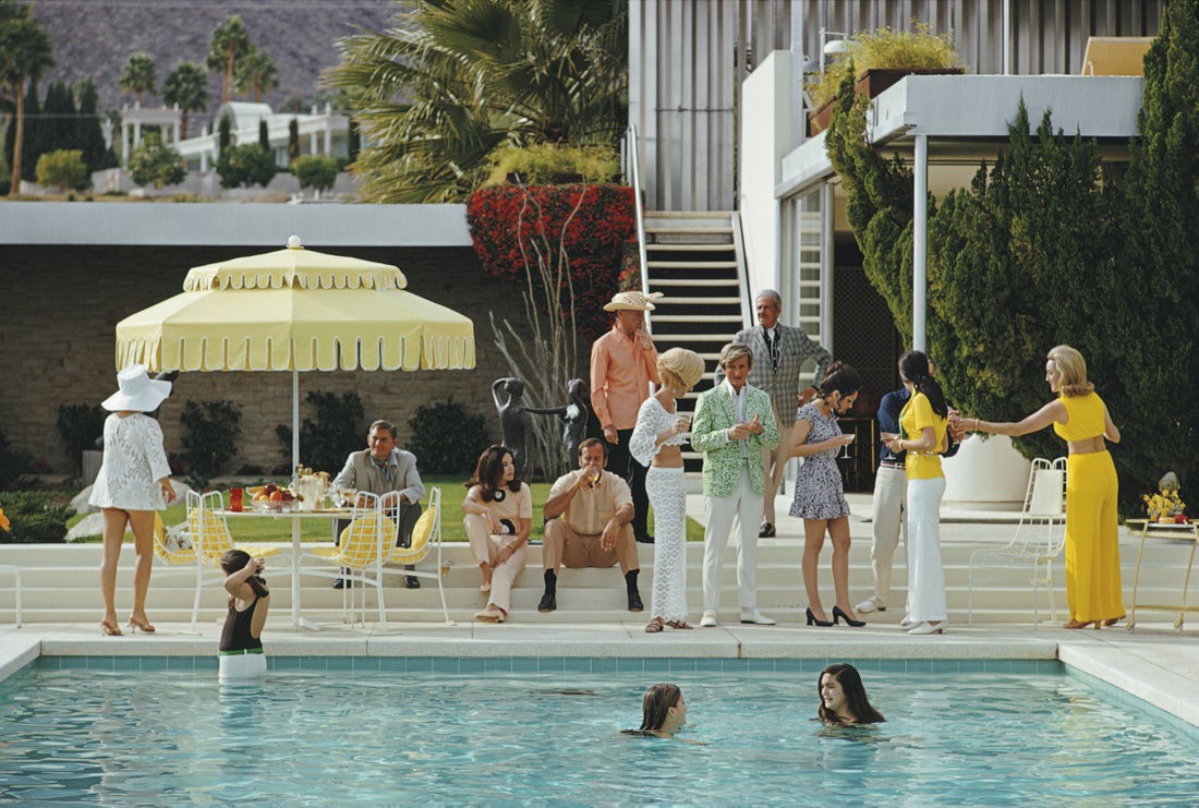 Slim Aarons, Kaufmann Desert House - 1970 Slim Aarons Limited Edition Estate Stamped Print Slim Aarons, Kaufmann Desert House - 1970 Slim Aarons Limited Edition Estate Stamped Print