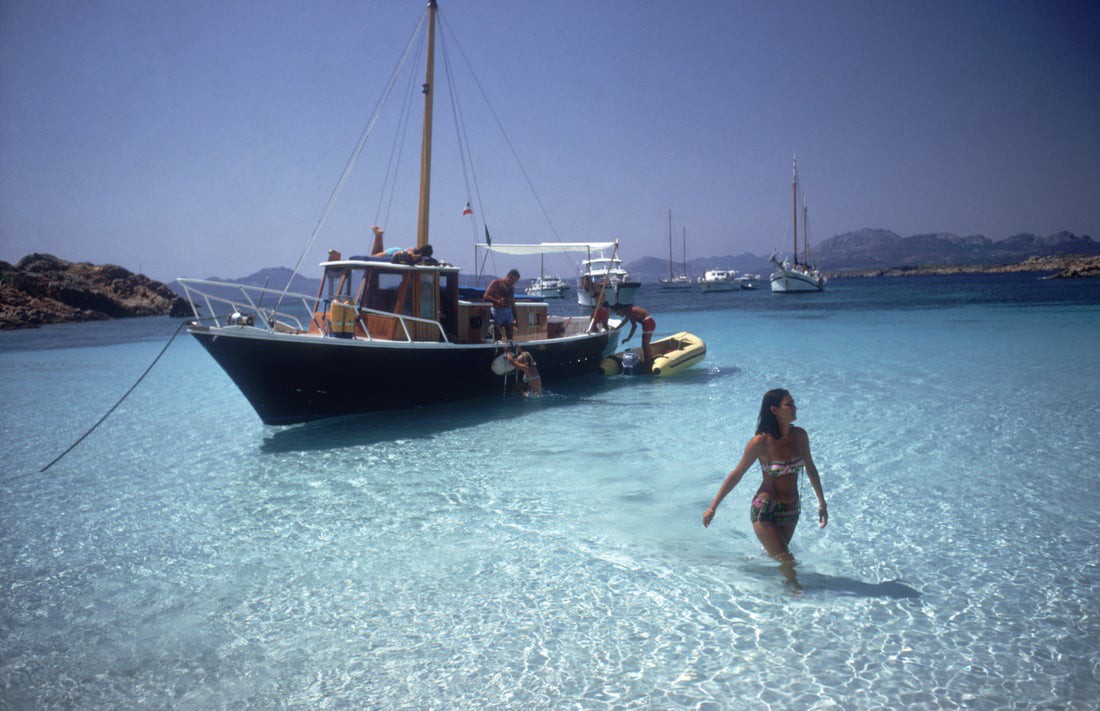 Slim Aarons, Yachting Trip - 1967 Slim Aarons Limited Edition Estate Stamped Print Slim Aarons, Yachting Trip - 1967 Slim Aarons Limited Edition Estate Stamped Print