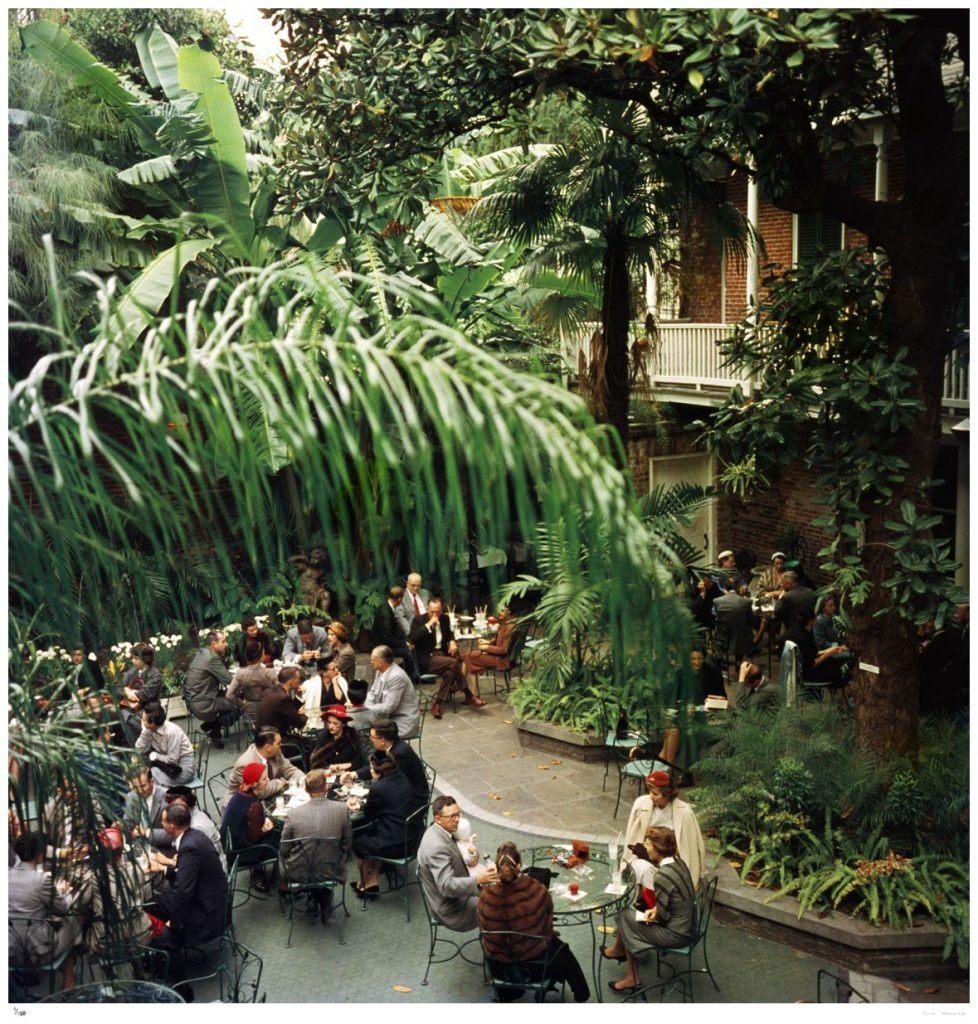 Slim Aarons, Brunch At Brennans - 1960 Slim Aarons Limited Edition Estate Stamped Print Slim Aarons, Brunch At Brennans - 1960 Slim Aarons Limited Edition Estate Stamped Print