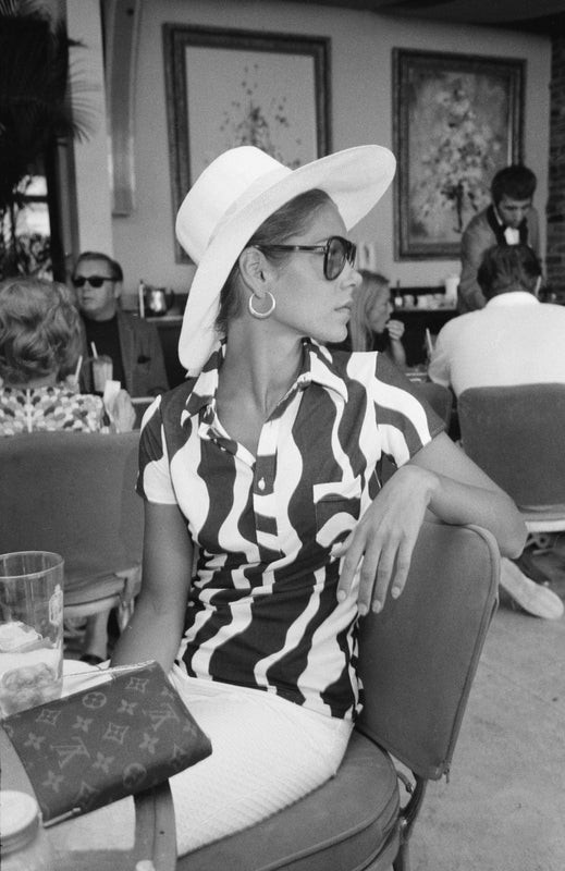Slim Aarons, Palm Bay Club - 1965 Slim Aarons Limited Edition Estate Stamped Print Slim Aarons, Palm Bay Club - 1965 Slim Aarons Limited Edition Estate Stamped Print