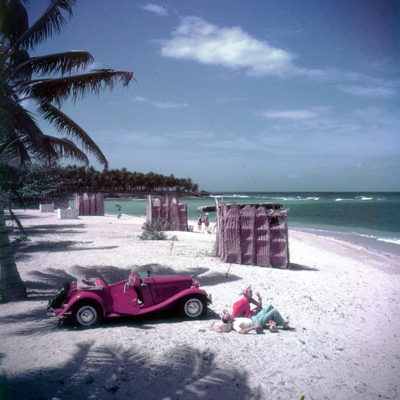 Slim Aarons, John Rawlings - 1950 Slim Aarons Limited Edition Estate Stamped Print Slim Aarons, John Rawlings - 1950 Slim Aarons Limited Edition Estate Stamped Print
