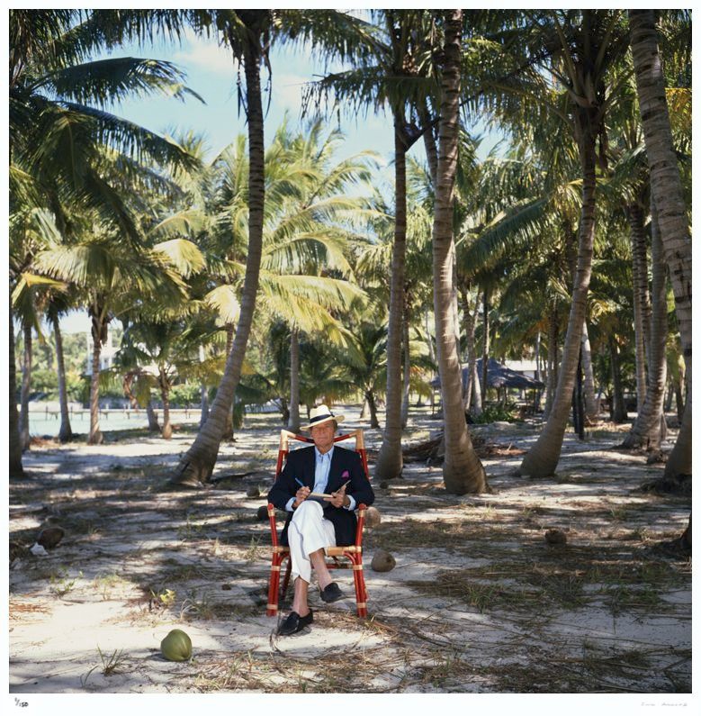 Slim Aarons, Abaco Islander 1986 Slim Aarons Limited Edition Estate Stamped Print Slim Aarons, Abaco Islander 1986 Slim Aarons Limited Edition Estate Stamped Print