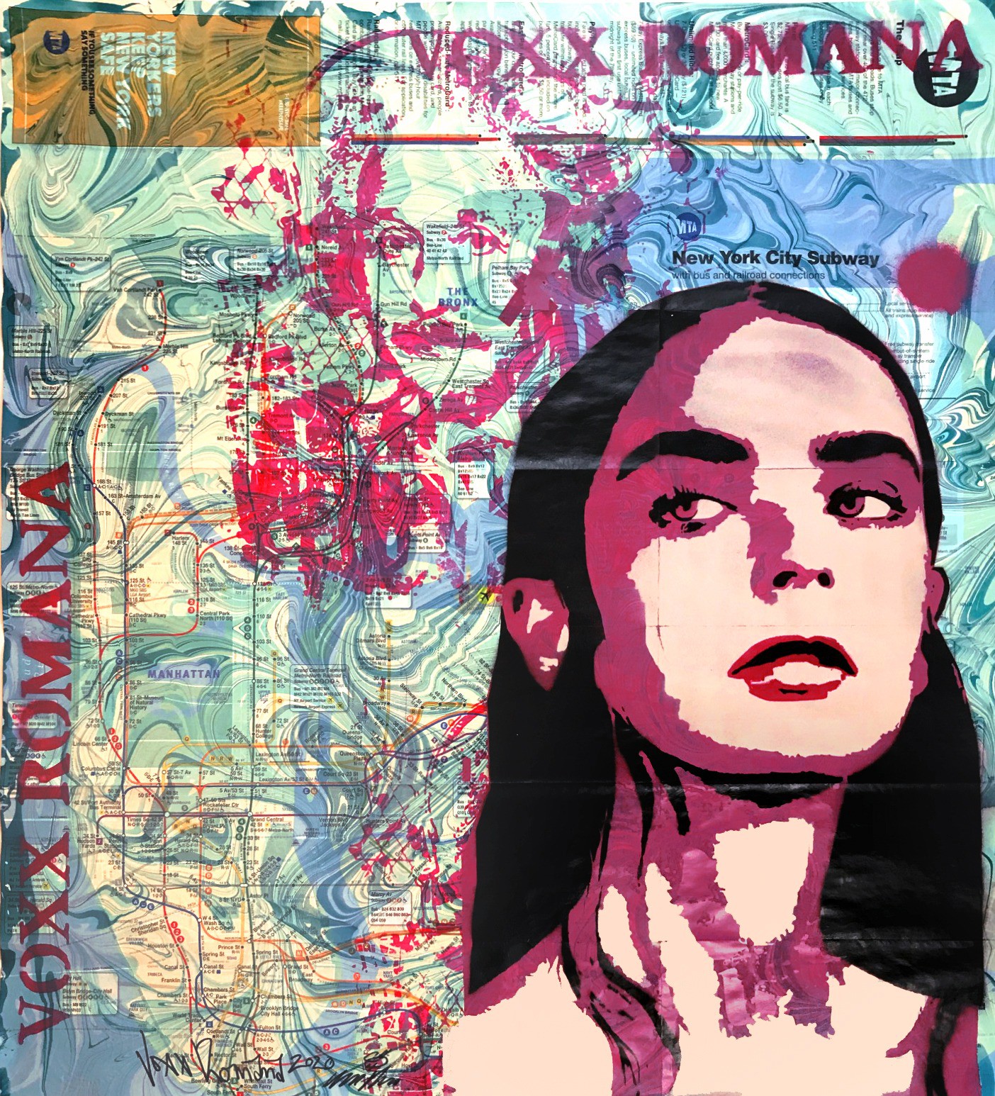 Voxx Romana, Black Hair Lady - NYC Voxx Romana, Black Hair Lady - NYC