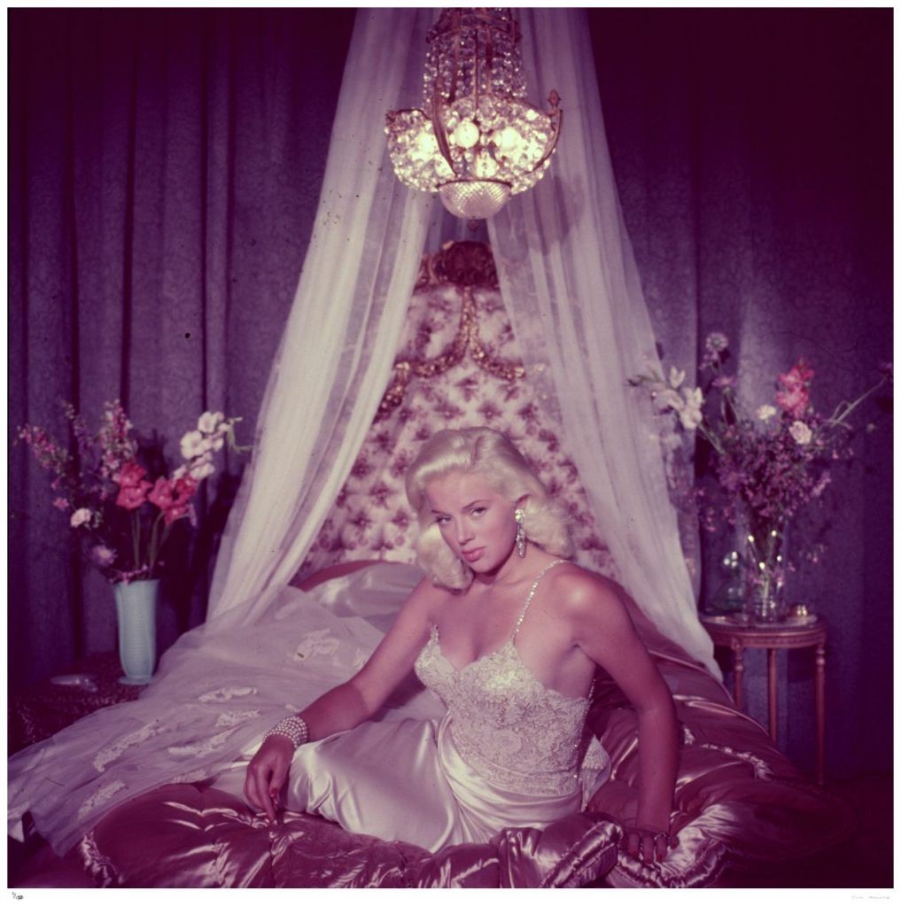 Slim Aarons, Satin Seduction - 1955 Slim Aarons Limited Edition Estate Stamped Print Slim Aarons, Satin Seduction - 1955 Slim Aarons Limited Edition Estate Stamped Print