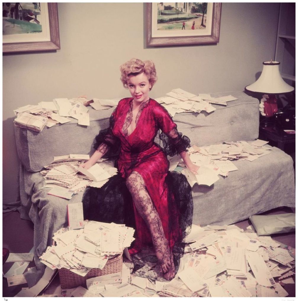 Slim Aarons, Fan Mail Slim Aarons Limited Edition Estate Stamped Print Slim Aarons, Fan Mail Slim Aarons Limited Edition Estate Stamped Print