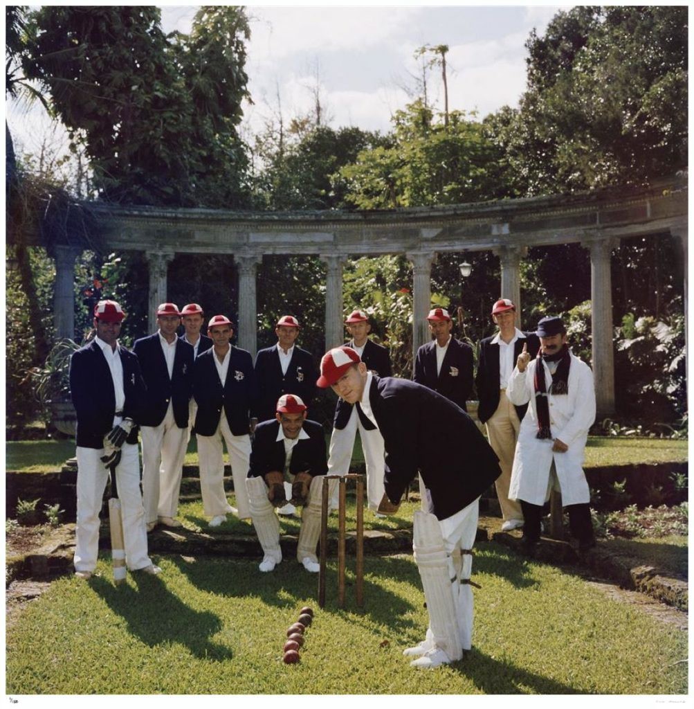 Slim Aarons, Dapper Cricketers, 1957 Slim Aarons Limited Edition Estate Stamped Print Slim Aarons, Dapper Cricketers, 1957 Slim Aarons Limited Edition Estate Stamped Print