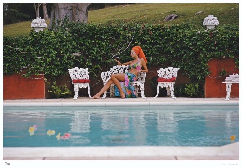 Slim Aarons, Lounging In Bermuda Slim Aarons, Lounging In Bermuda