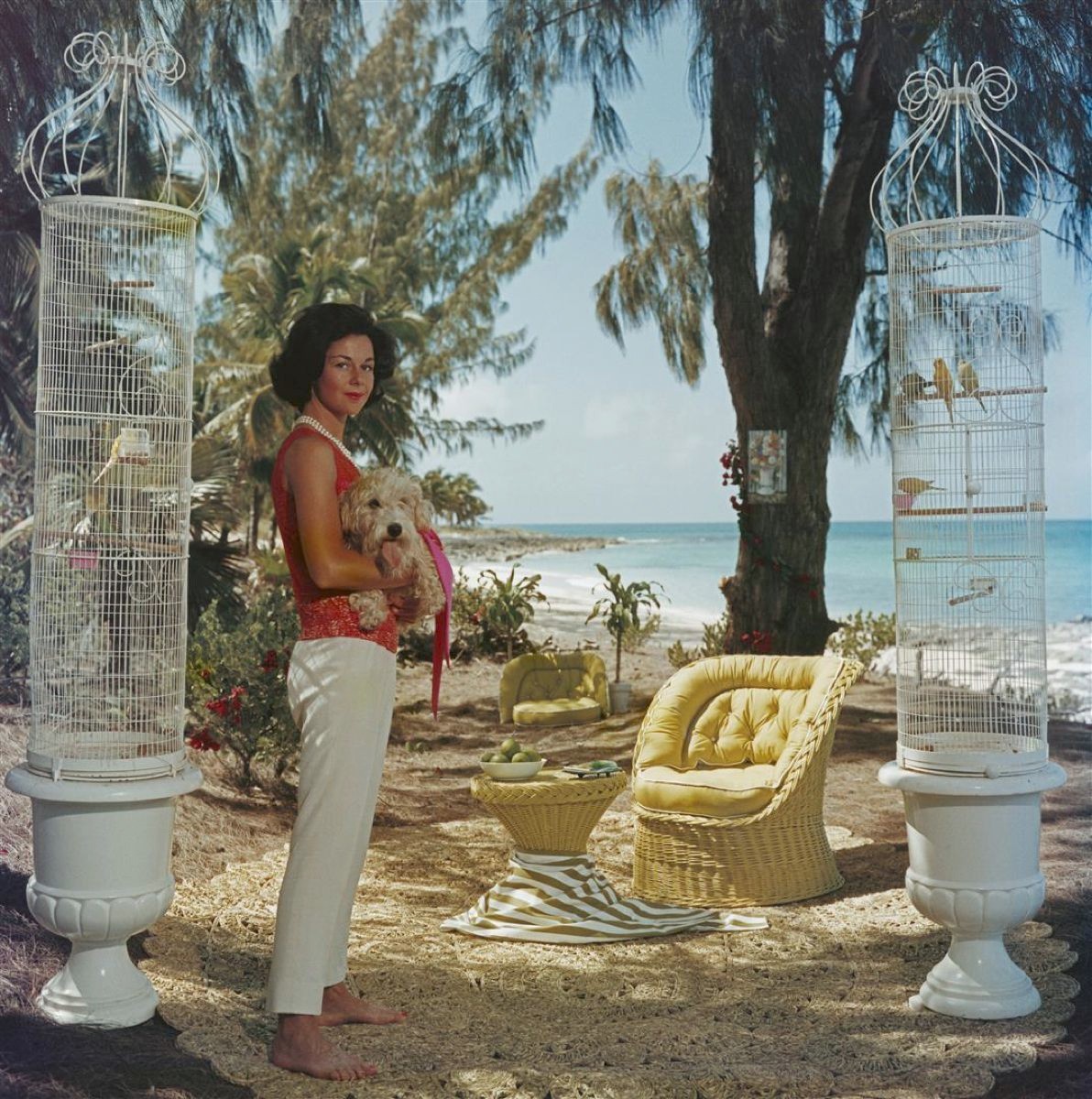 Slim Aarons, Gloria Schiff, Slim Aarons Limited Edition Estate Stamped Print Slim Aarons, Gloria Schiff, Slim Aarons Limited Edition Estate Stamped Print