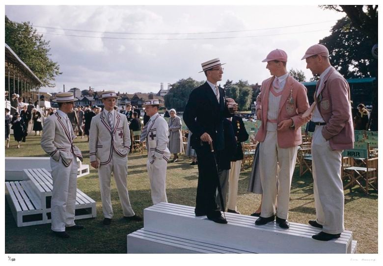 Slim Aarons, Henley Regatta, 1955 Slim Aarons Limited Edition Estate Stamped Print Slim Aarons, Henley Regatta, 1955 Slim Aarons Limited Edition Estate Stamped Print