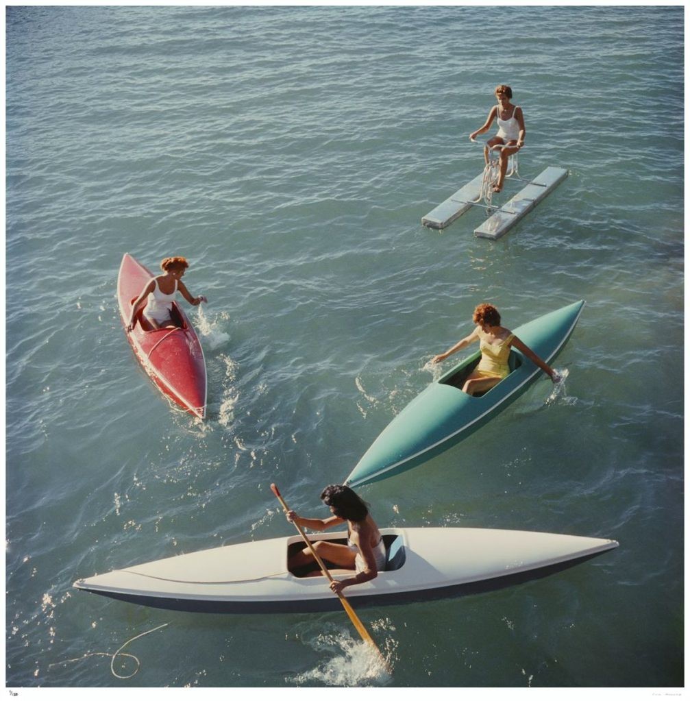 Slim Aarons, Lake Tahoe Trip, 1959 Slim Aarons Limited Edition Estate Stamped Print Slim Aarons, Lake Tahoe Trip, 1959 Slim Aarons Limited Edition Estate Stamped Print