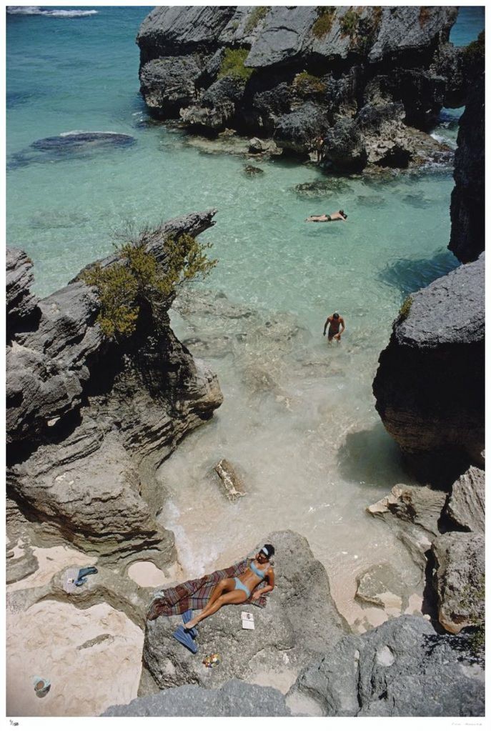 Slim Aarons, On The Beach In Bermuda Slim Aarons, On The Beach In Bermuda