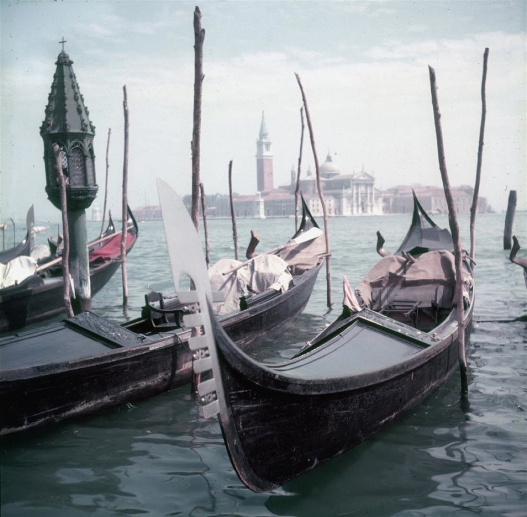 Slim Aarons, Venice Gondolas Slim Aarons, Venice Gondolas