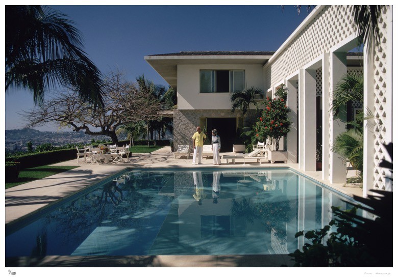 Slim Aarons, Acapulco Pool Slim Aarons, Acapulco Pool