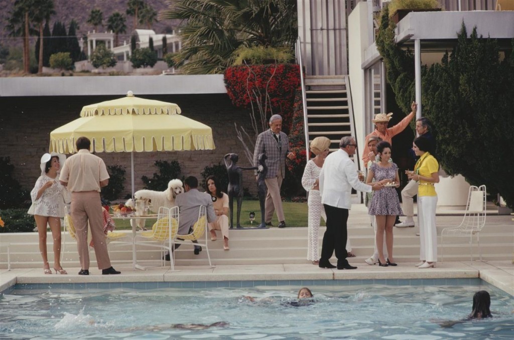 Slim Aarons, Poolside Party II Slim Aarons, Poolside Party II